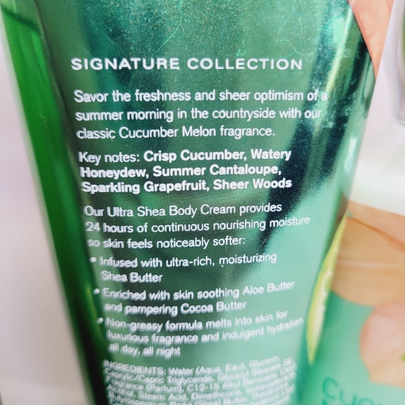 Cucumber Melon Bath & Body Works Bundle Set - Picture 4 of 4